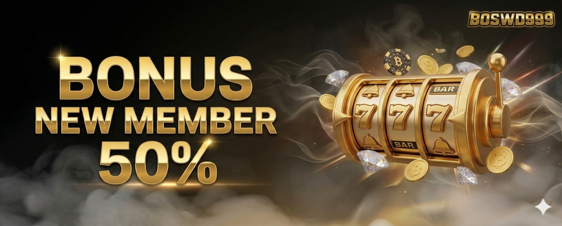BONUS NEW MEMBER 50%