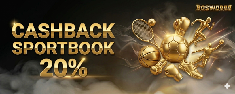 Promo Bonus Cashback Sportsbook 20%